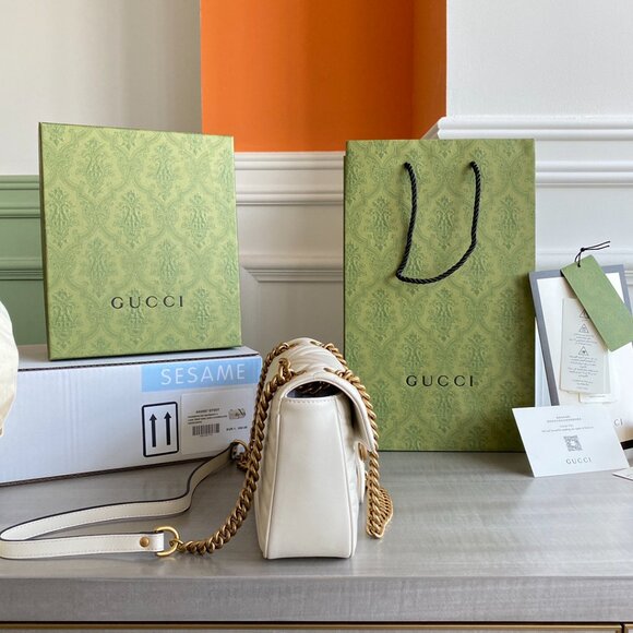 ✨Gucci GG Marmont Small Matelassé Shoulder Bag - Picture 3 of 7